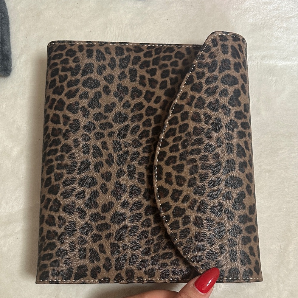 Leopard Print Home Office Planner